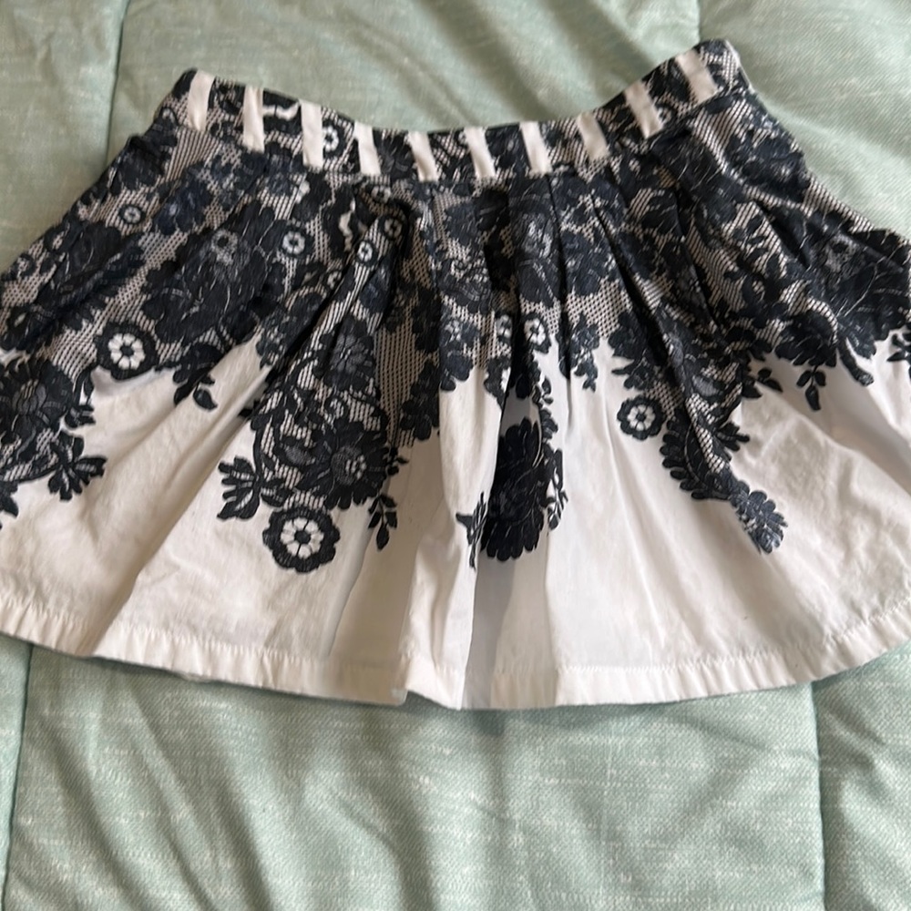Jottum skirt navy white